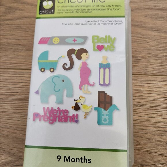 Cricut SUGAR AND SPICE lite AND 9 Months _ Retired/Hard to Find _ Scrapbooking - Picture 2 of 6